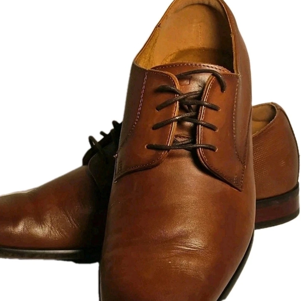 Florsheim Classic  Leather Shoe Men 10 Brn Cottage Work Casual Norm Y2k Boho[3E]